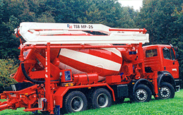 Fahrmischerpumpe
